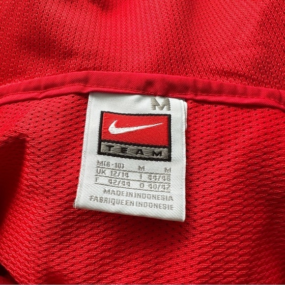 Ohio State Buckeyes Red Nike Full Zip Long Sleeve Jacket Size M (8-10) - Picture 8 of 10